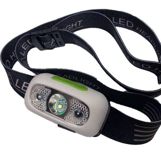 Rechargeable Head Torch with Sensor