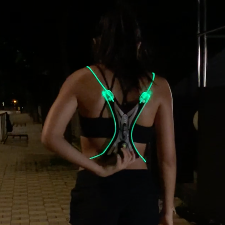Running night sales light vest