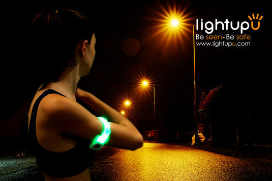 Multi-Coloured Light Up Armband with Torch