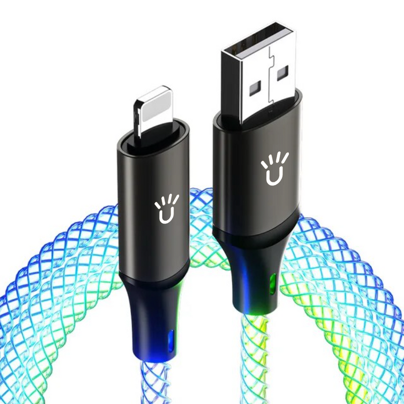 Load image into Gallery viewer, LED Light up Charging cable - 1 metre
