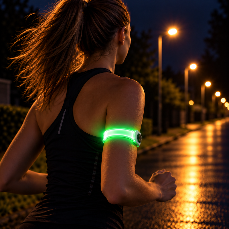 Load image into Gallery viewer, Multi-Coloured Light Up Armband with Torch

