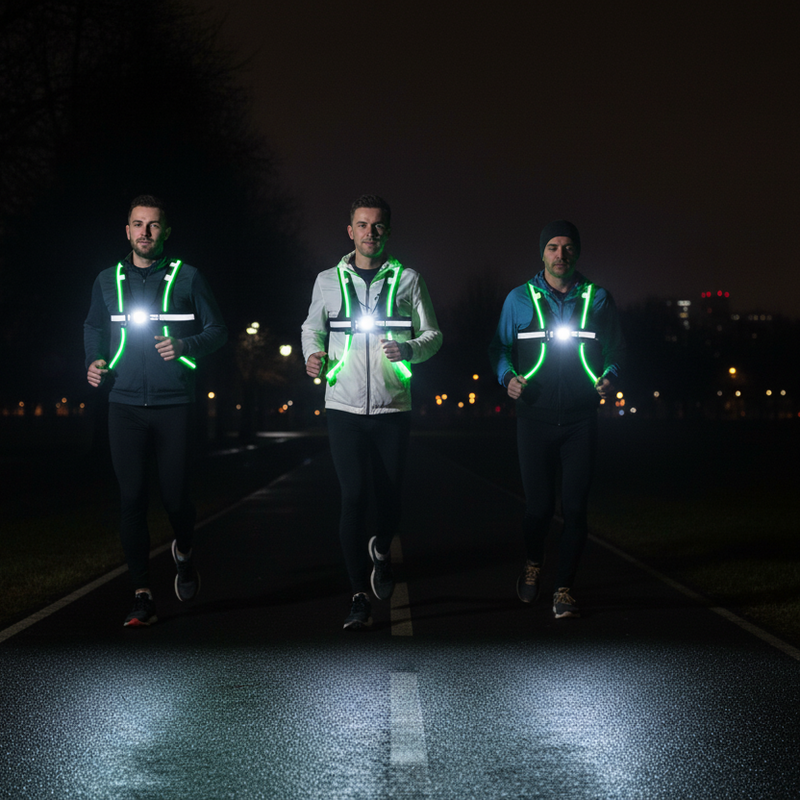 Load image into Gallery viewer, Multi-coloured Light Up 360 Spider Vest with High Intensity Front Light
