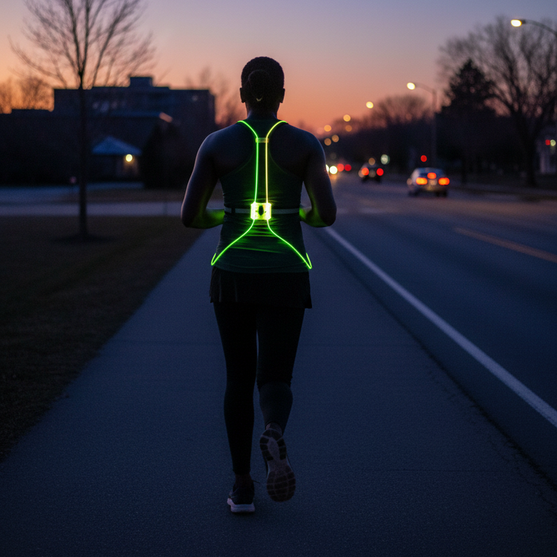 Load image into Gallery viewer, Multi-coloured Light Up 360 Spider Vest with High Intensity Front Light
