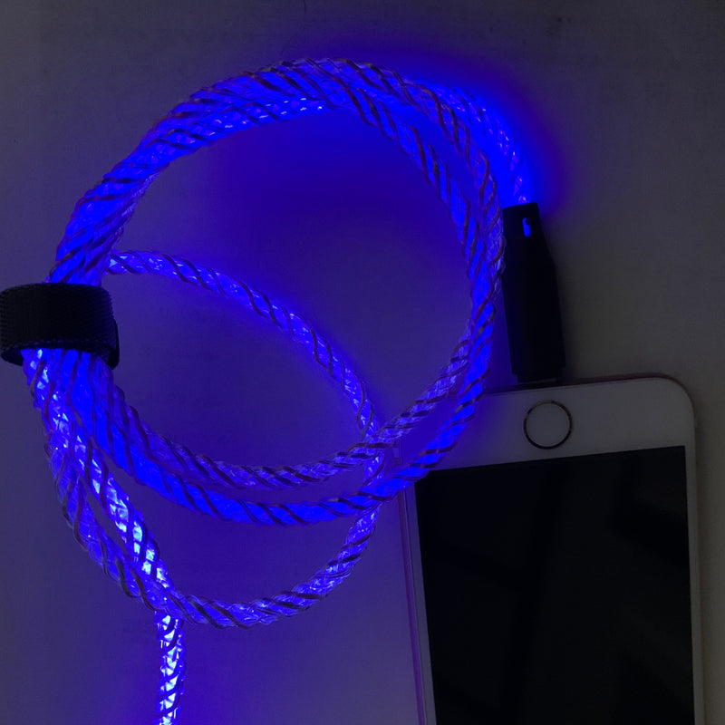 Load image into Gallery viewer, LED Light up Charging cable - 1 metre
