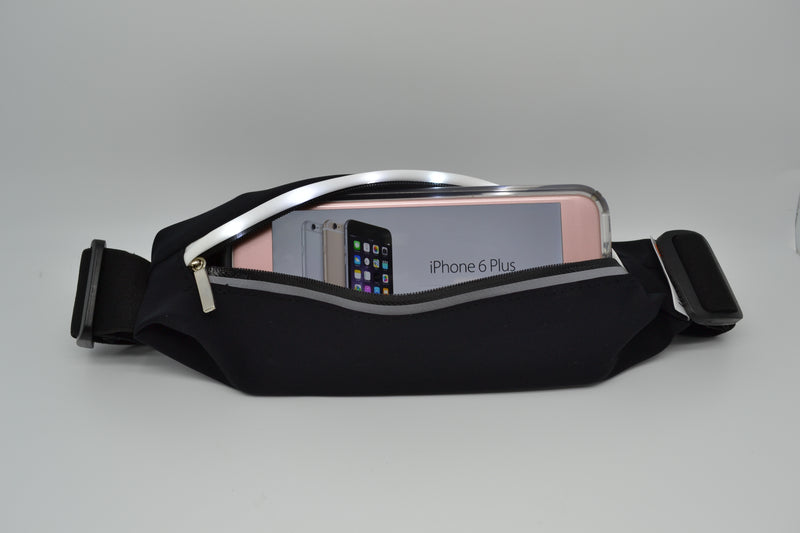 Load image into Gallery viewer, Light up sports waistband with phone inserted
