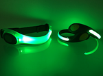 Heel light with strap (pair)