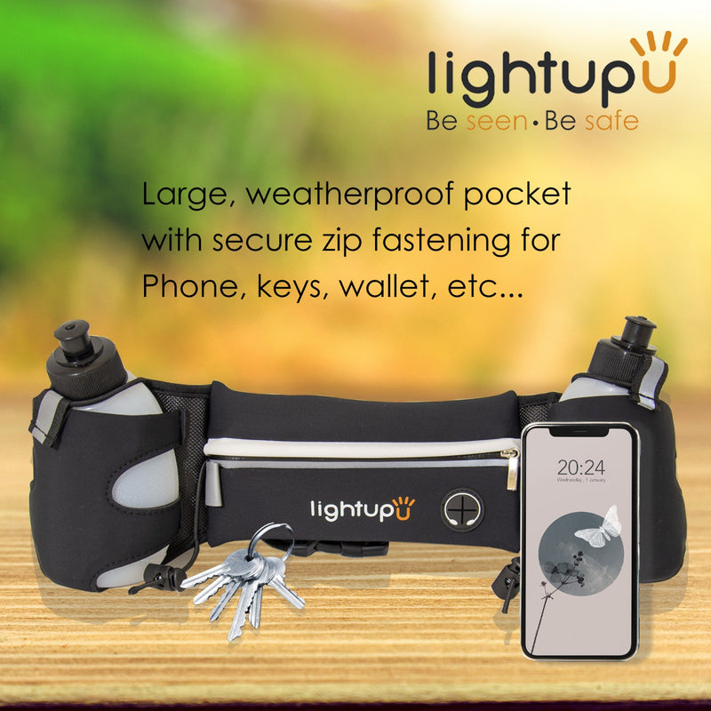 Load image into Gallery viewer, Hydro Waist Belt - Running Belt With Water Bottles
