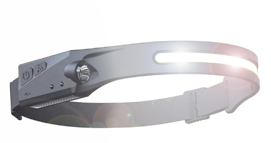 Rechargeable Dual LED Head Band with Sensor